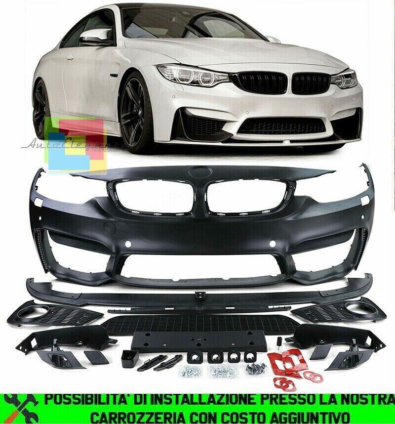 BMW 4er-Serie F32 F33 F36 Frontsto&szlig;stange im kompletten Look M4 + Blade