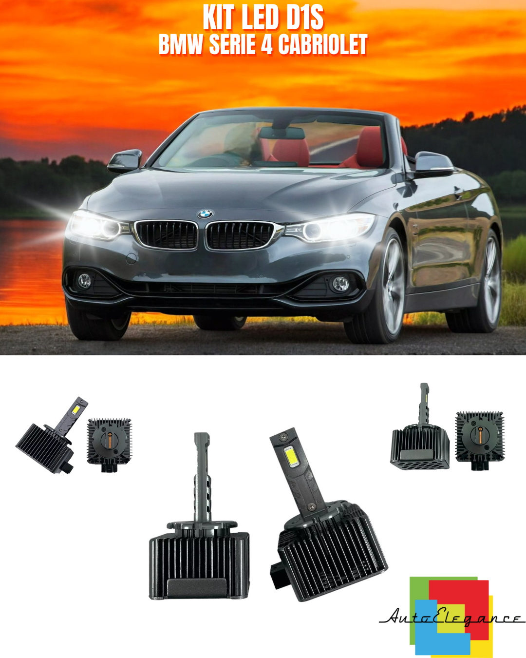 ? Leuchten Abblendlicht D1S LED 6000K Passend F&uuml;r BMW Serie 4 Kabriolett ?