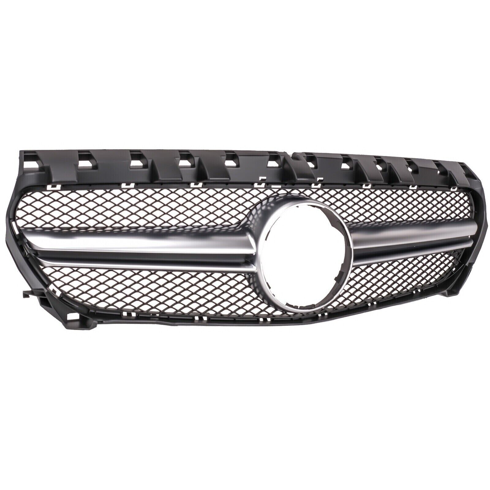 Gitter Gt Panamericana Geeignet f&uuml;r Mercedes Sport W117 X117 13-16 Silber Black