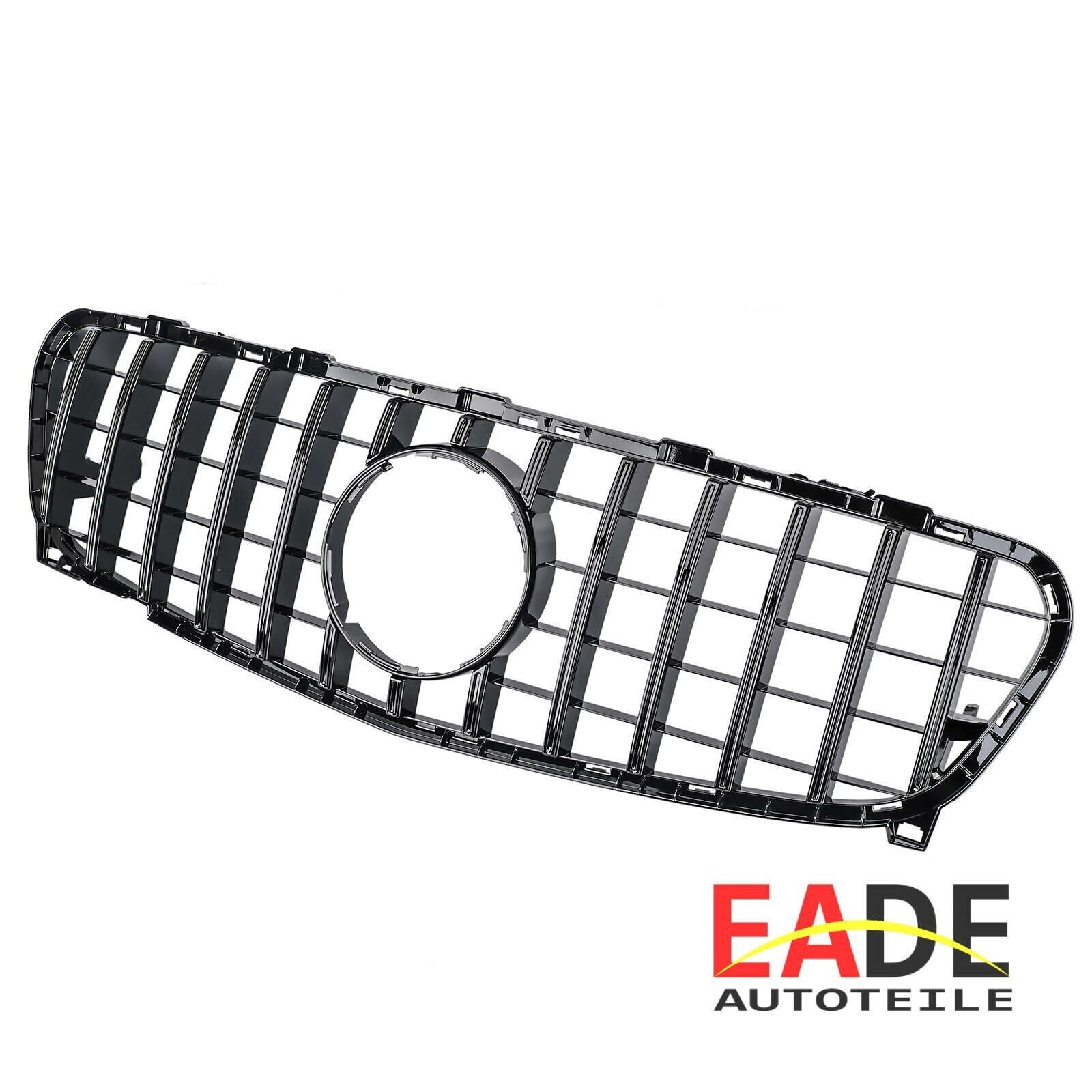 Gitter Heizk&ouml;rper Gl&auml;nzend Schwarz F&uuml;r Mercedes-Benz Gla W156 X156 Acelift