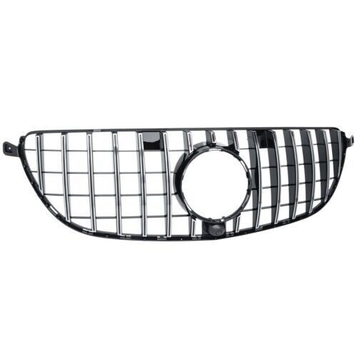 Reejilla Gt Panamericana Adecuado para Mercedes Gle W166A 2015 Plata Nero-Mostr