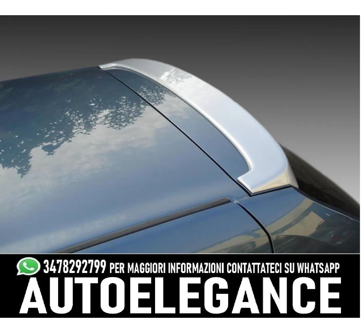 Spoiler sur Le Toit Dacia Sandero Mk1 (2008-2012)