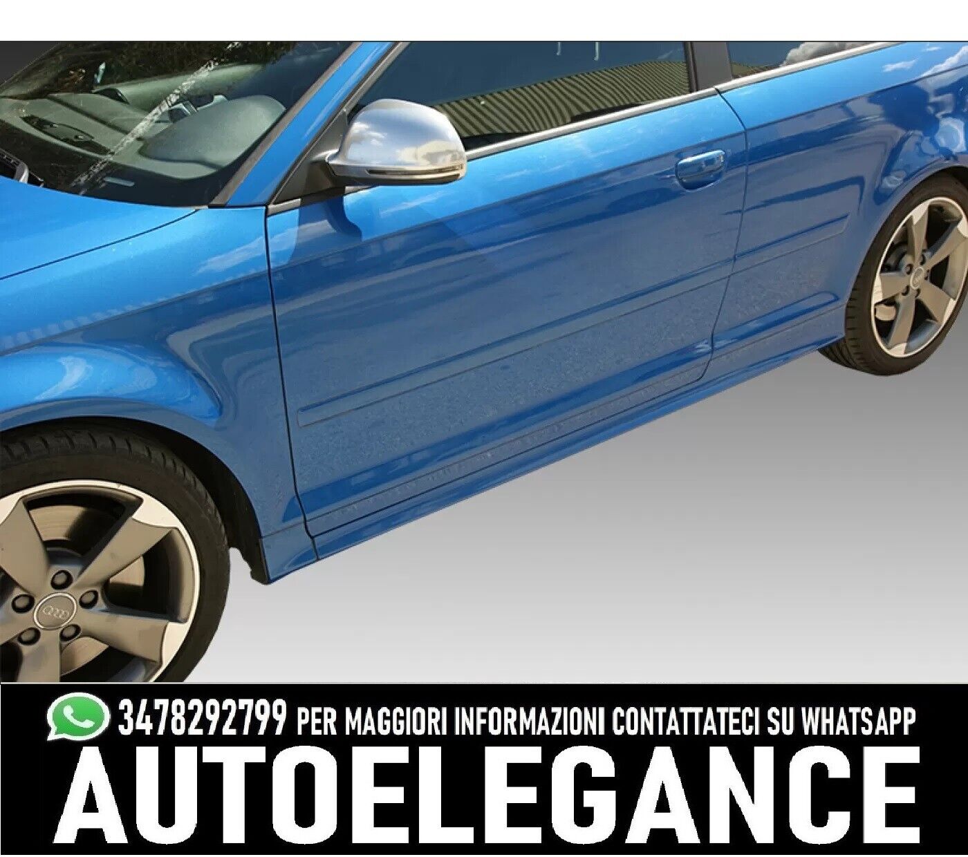 Faldas Lateral Audi A3 8P Hatchback (2003-2012)