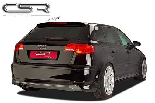 Difusor trasero adecuado para Audi A3 8PA Sportback