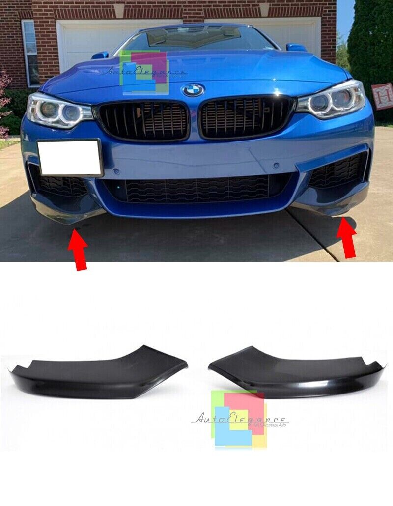 BMW 4 F32 F33 F36 2014+ DIVISOR SPOILER BIGOTE UNTER FRONTST&Uuml;RZE M SPORT