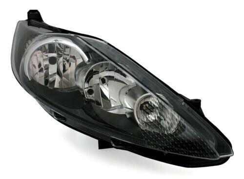 Scheinwerfer Recht f&uuml;r Ford Fiesta MK7 IN Schwarz Mit Lwr