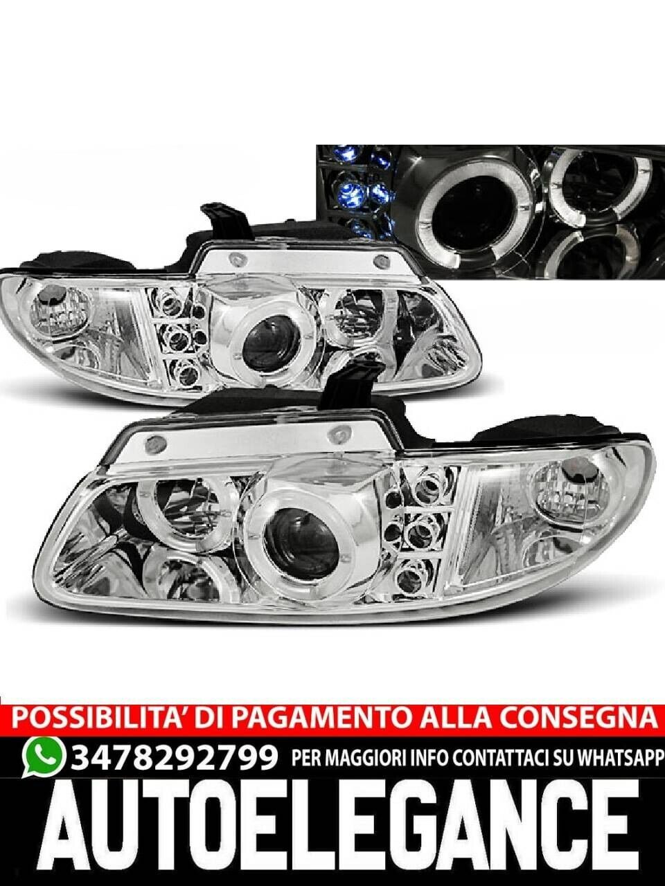 Chrysler Voyager 96-02.01 Angel Eyes Chrome