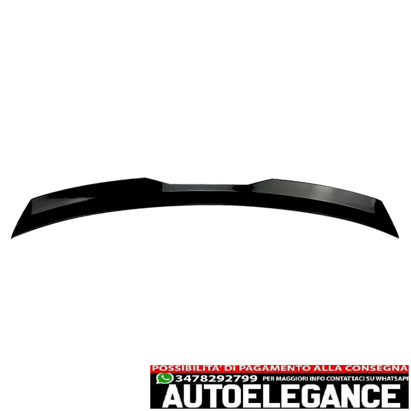 Aler&oacute;n Trasero Aler&oacute;n De Techo Aler&oacute;n Para VW GOLF 6 VI Negro Brillante