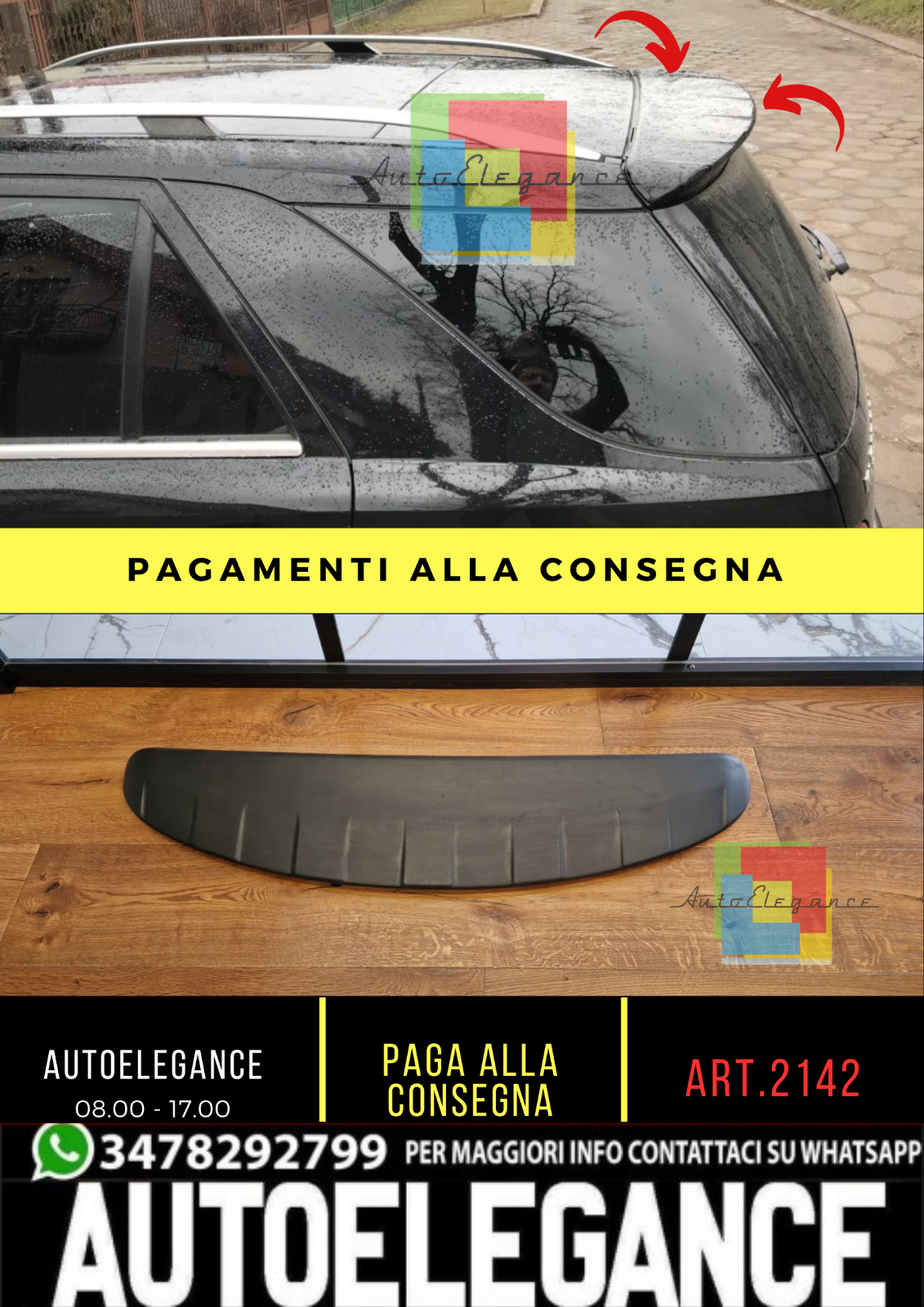 2142 SPOILER ADECUADO PARA MERCEDES BENZ ML W164 2008-2011 EN BRUTO