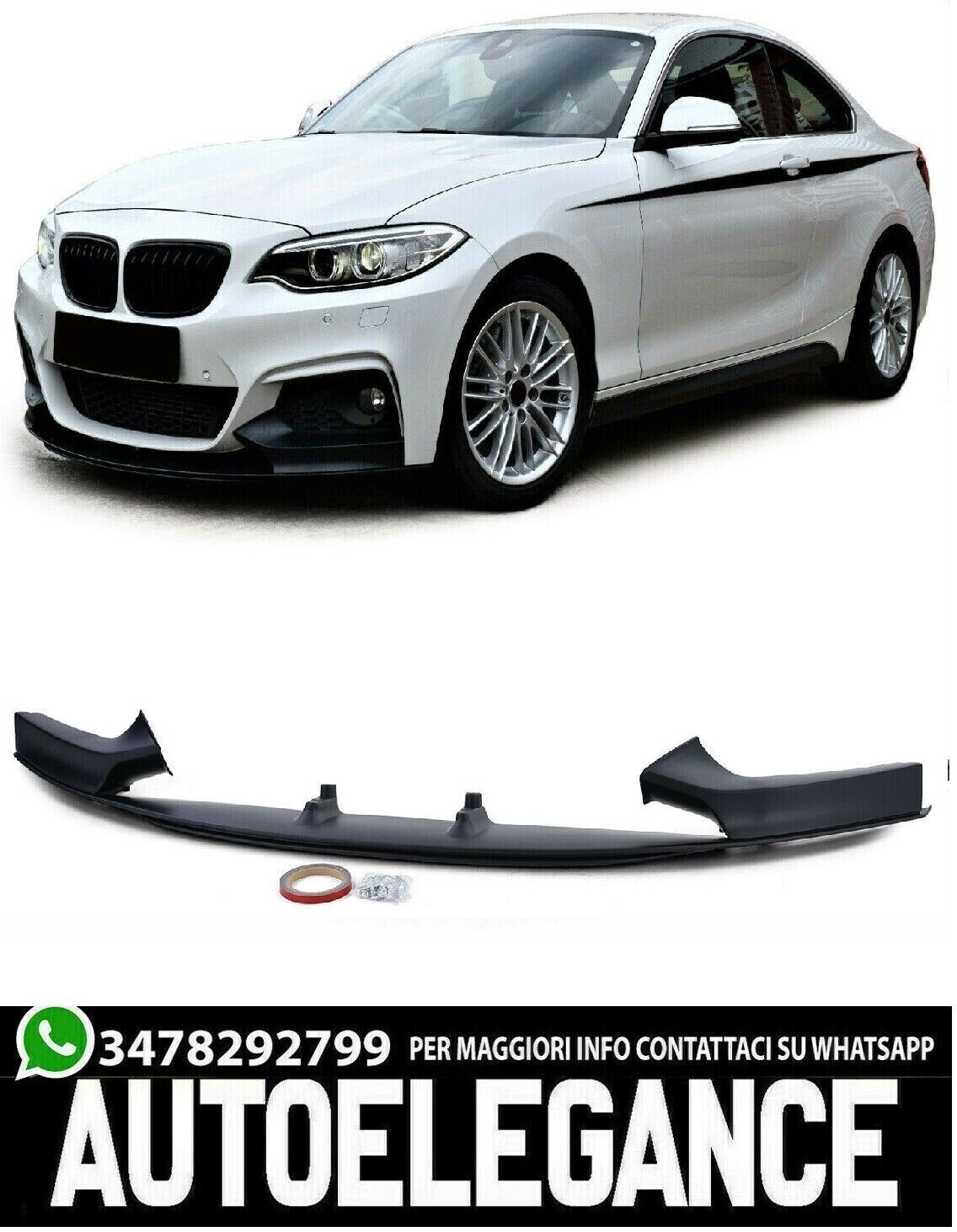 Splitter delantero Performance Sport para BMW serie 2 F22 F23