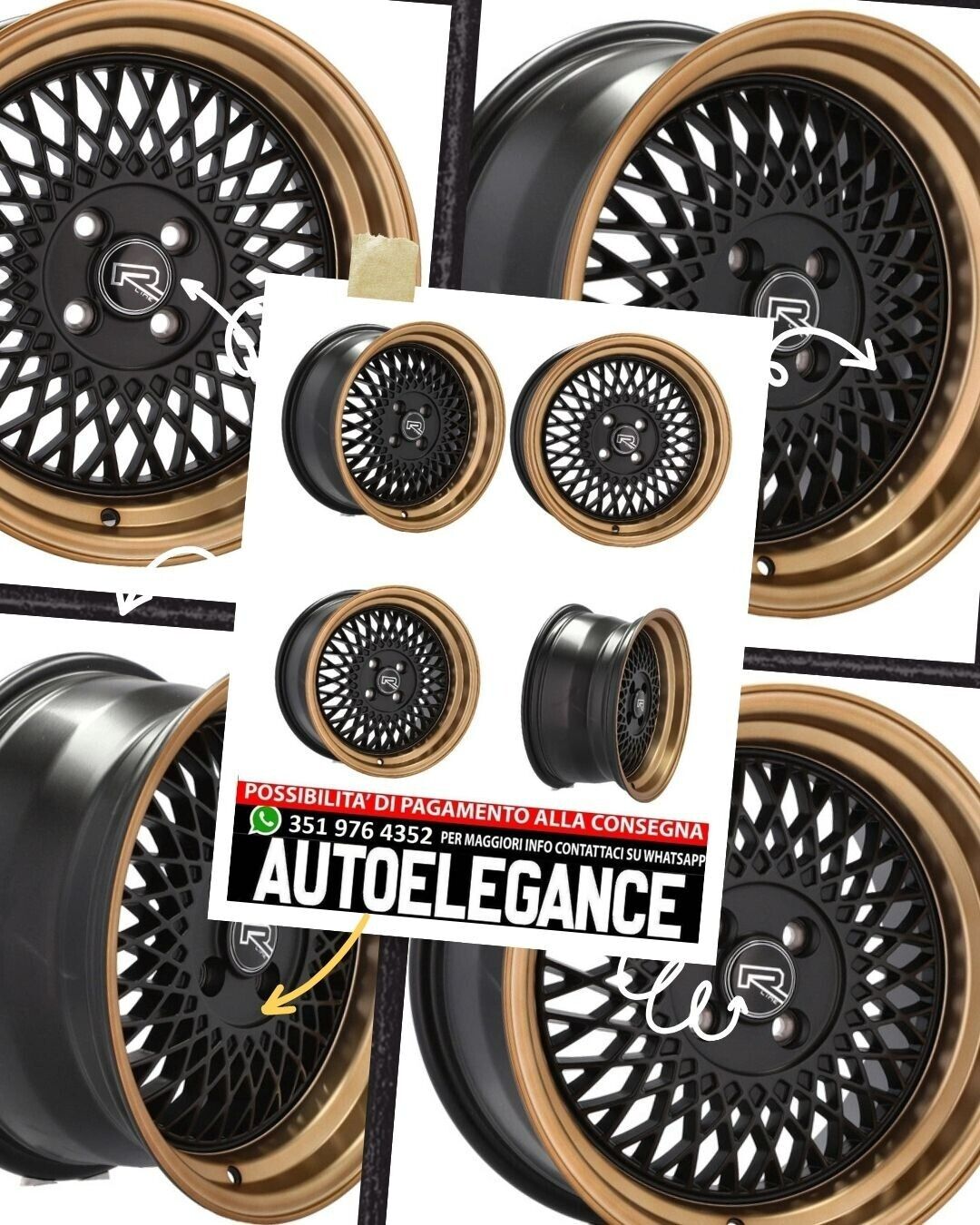 CERCHI CERCHIO IN LEGA 20" Adatto per VW MITSUBISHI OPEL PEUGEOT RENAULT