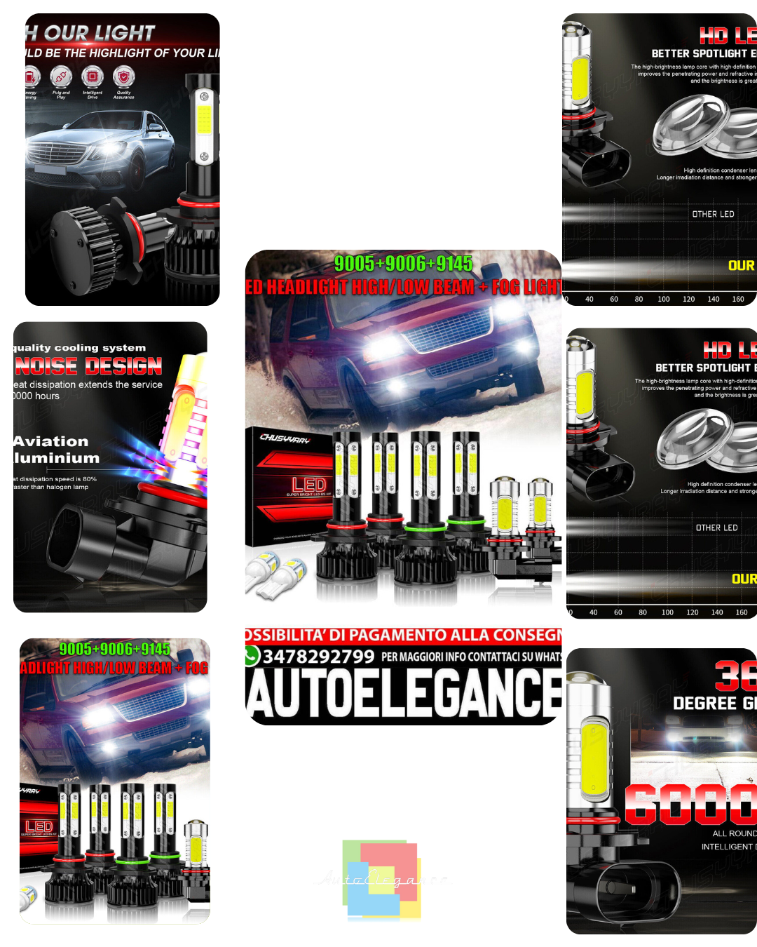 Para F&uuml;r Ford Explorer 2002 2003 2004 2005 6x Faros LED + Set De Luces