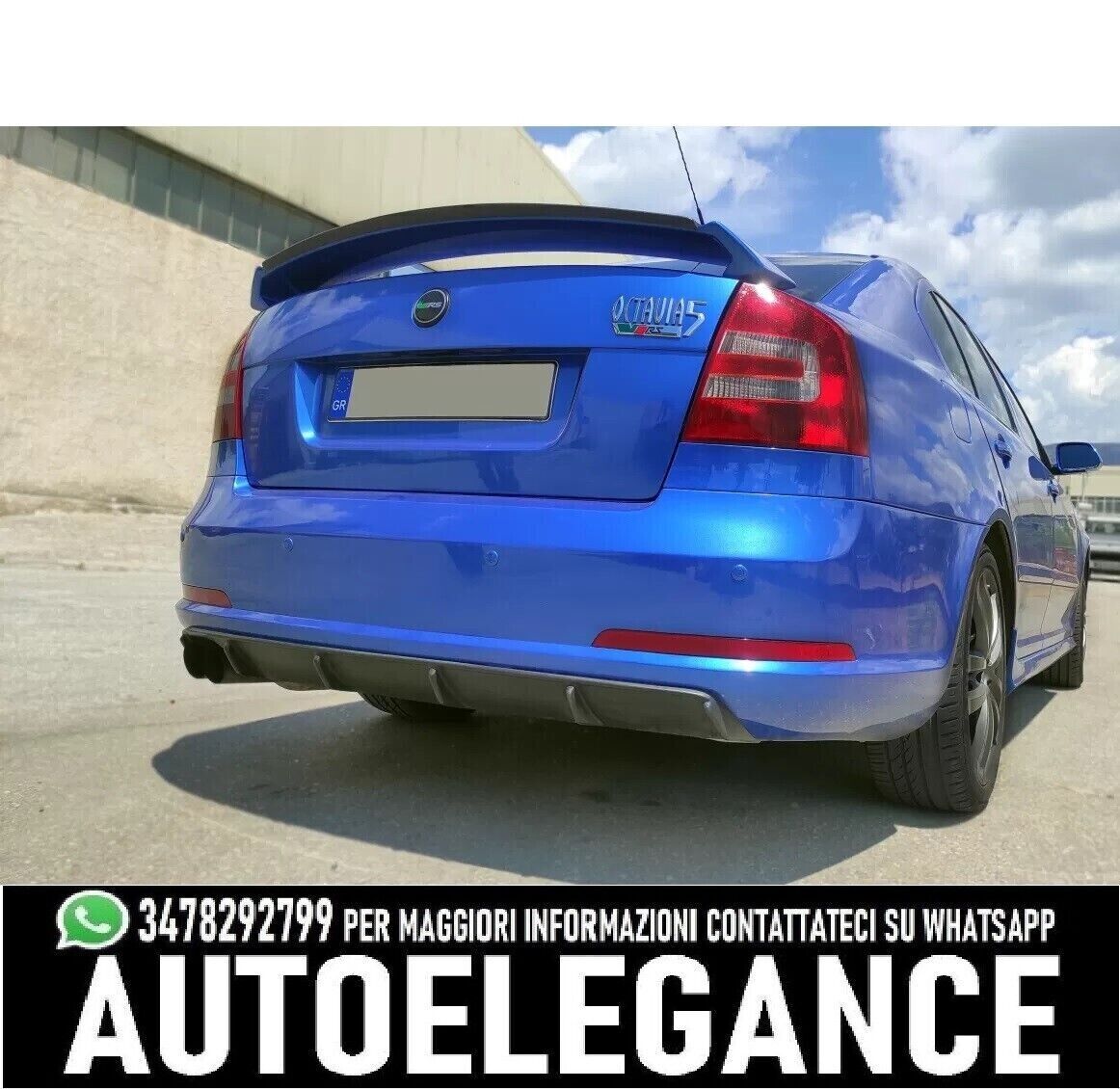 Skoda Octavia Mk2 Heckdiffusor (2004-2009)