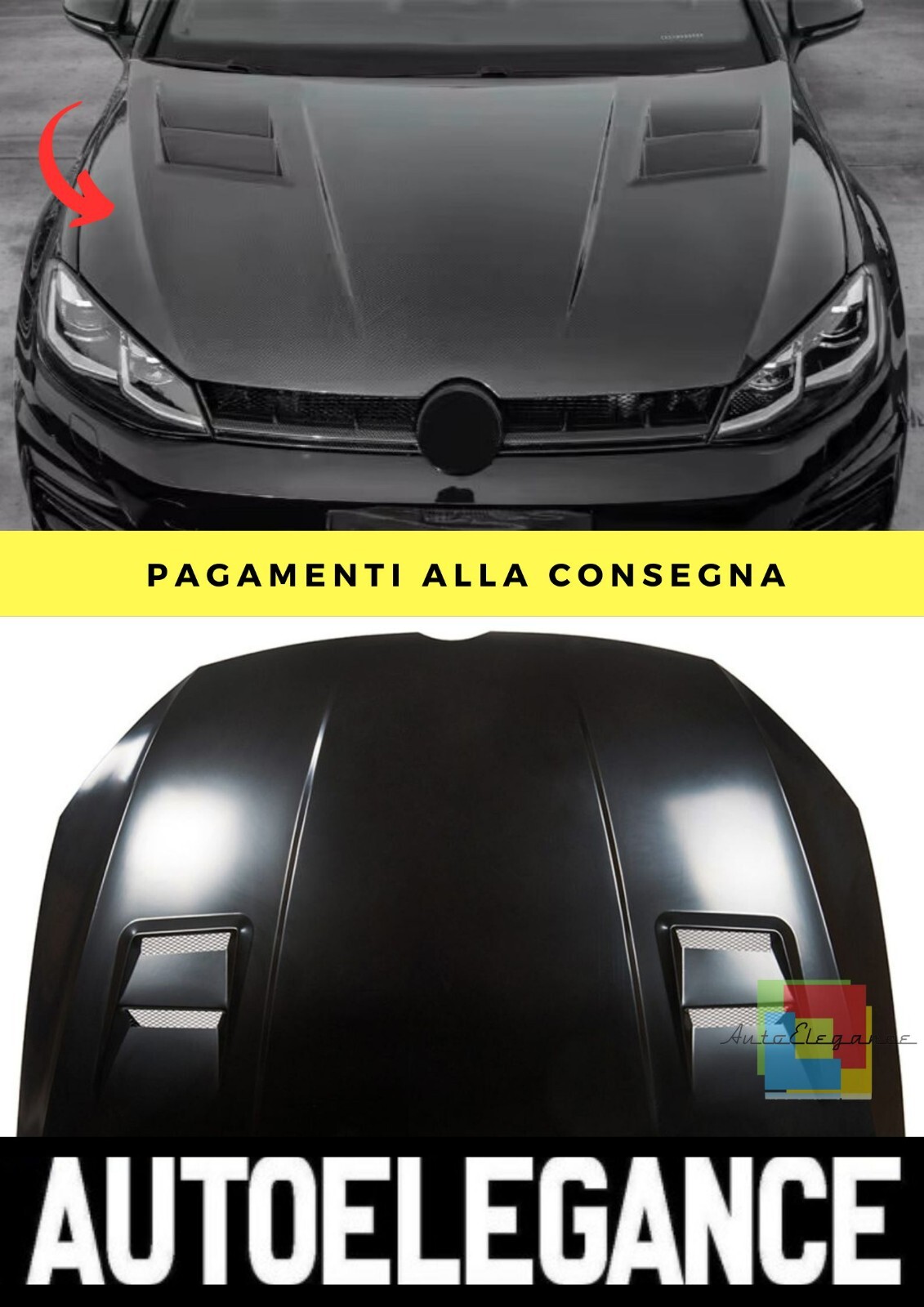 Capó Adecuado Para VW Golf 7 2012-2019