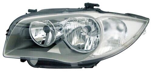 Feux Gauche pour BMW E81 E88 03-2006 Argent Chrome H7 1-serie Halog&egrave;ne Rechange