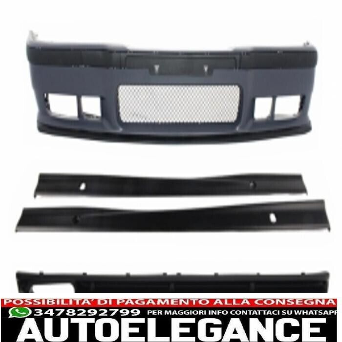 kit carrozzeria completo adatto per bmw e36 serie 3 (1992-1998) design m3