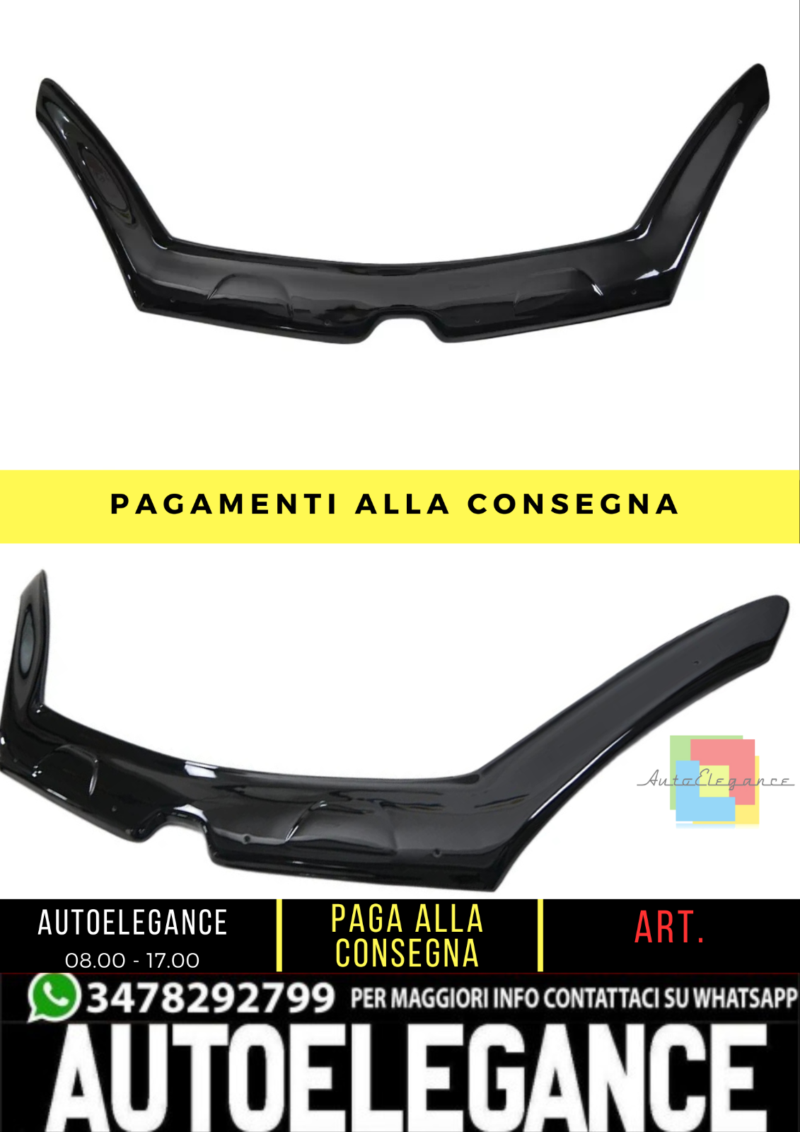 Protezione cofano adatto per RENAULT Kangoo 2 restyling dal 2014 al 2019