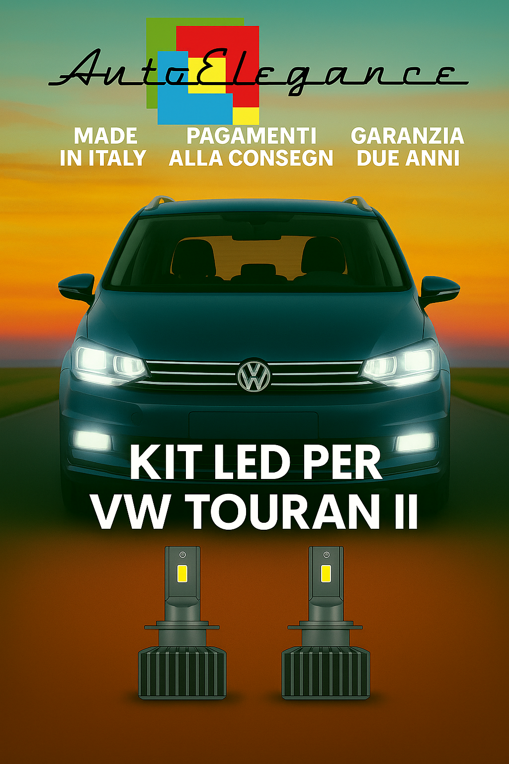 ? Set LED D3S 6000K Abblendlicht f&uuml;r VW Touran II Wei&szlig; Canbus ?