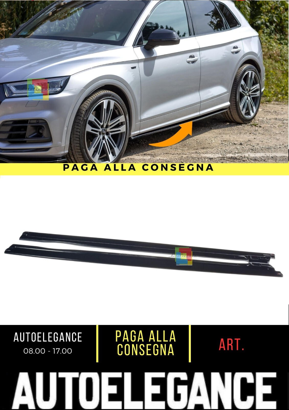 Seitensch&uuml;rzen Audi SQ5/Q5 S-Line MkII