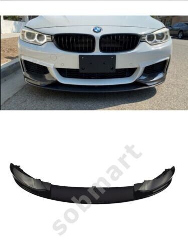 BMW 4 F32 F33 F36 M-TECH ATTACCO ANTERIORE LABBRO ANTERIORE SPOILER ABS nero luc