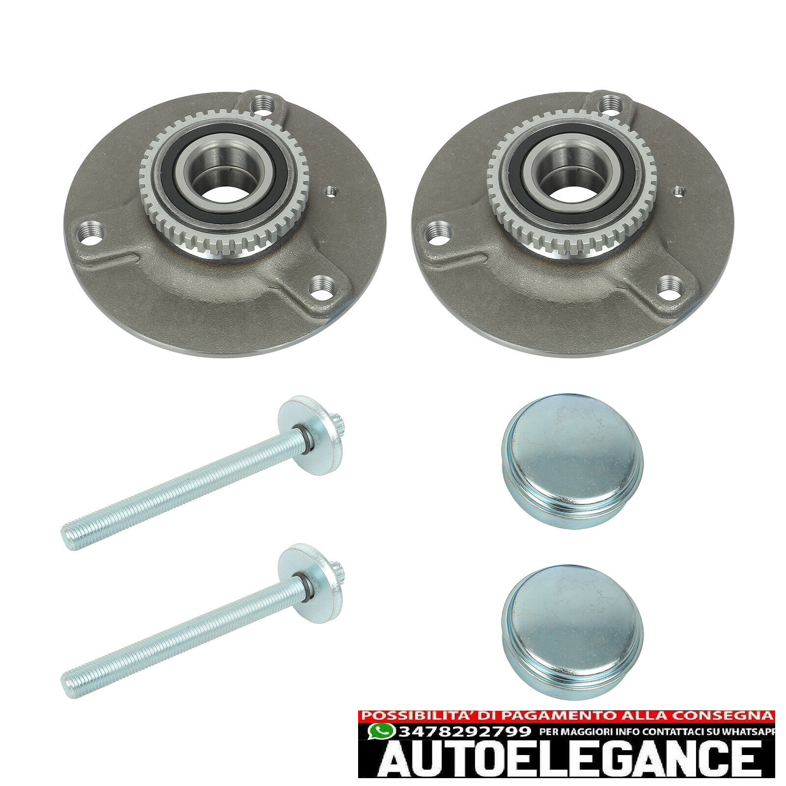 Wheel Lager Set Front Achse On Both Sides f&uuml;r Smart 450 452 Coupe Cabrio Fortwo