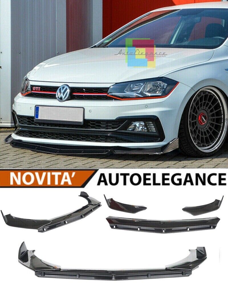 VW POLO AW1 GTI Sto&szlig;stangen-Abstandshalter, untere vordere Sto&szlig;stange, gl&auml;nzende