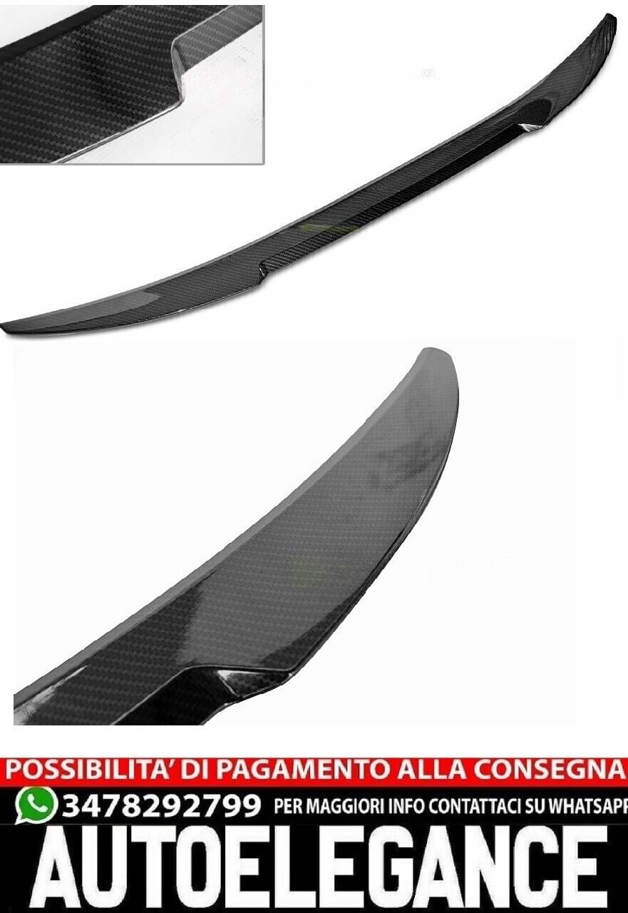 SPOILER BAGAGLIAIO V STYLE CARBON LOOK ADATTO PER BMW G30 17-20