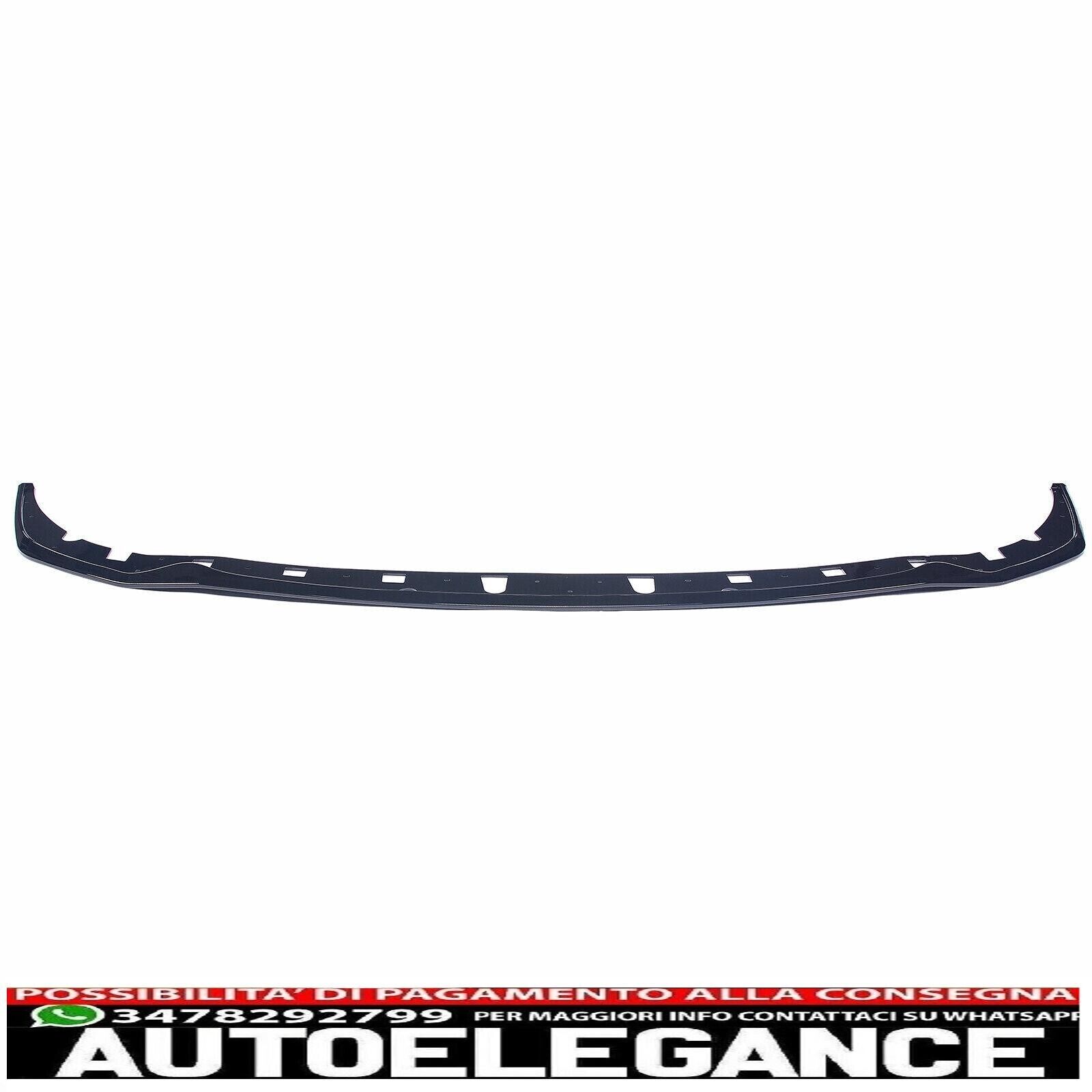 spoiler labbro anteriore labbro nero per bmw serie 1 f40 m pacchetto spoiler spa