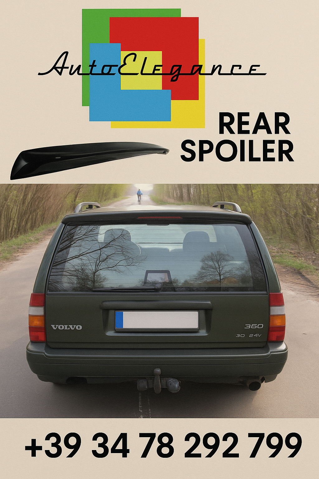 ?? SPOILER ADATTO PER VOLVO 740/940/960??