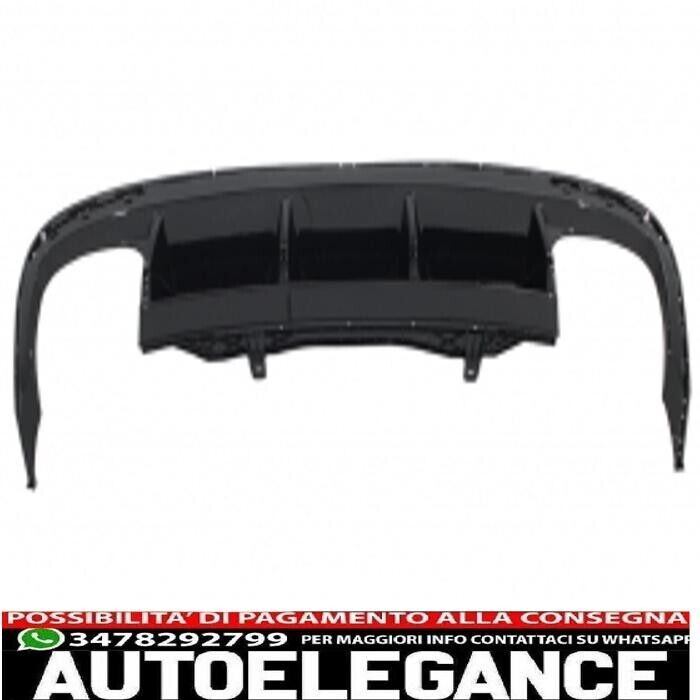 Diffusor Volant Sto&szlig;stange Hinten Geeignet f&uuml;r VW Passat Cc (2012-2017) R Li