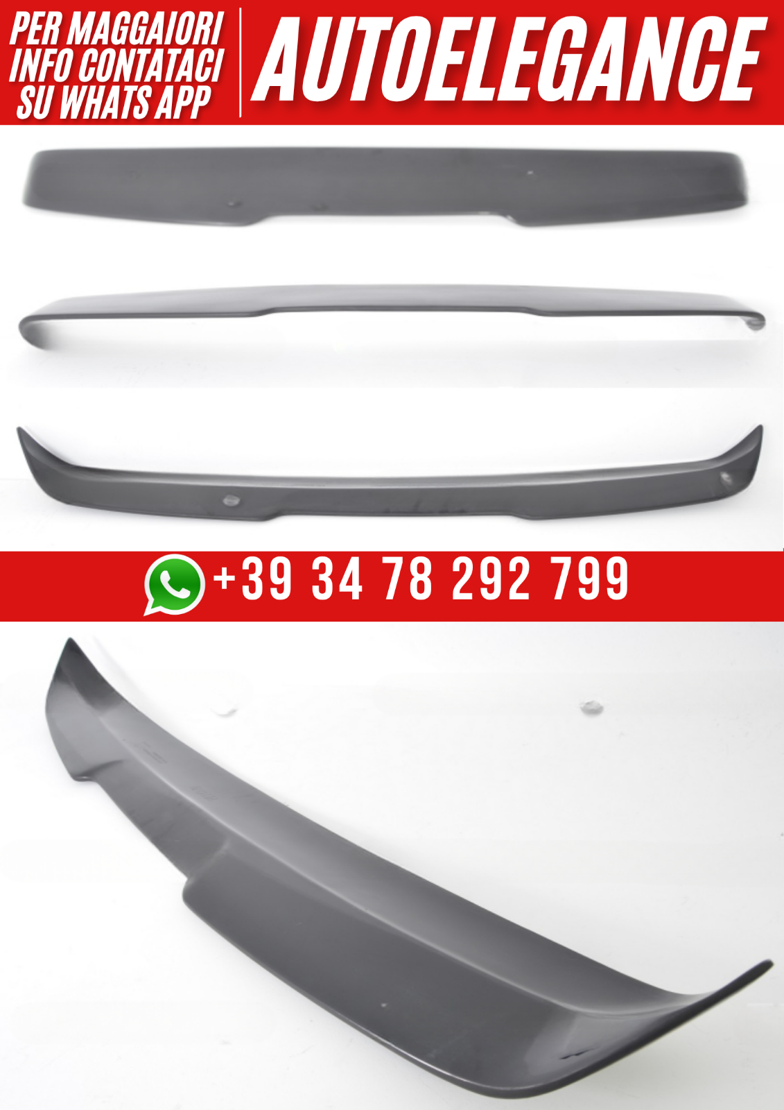 ??Spoiler tetto posteriore ver.3 compatibile con MERCEDES Vito III W447 (2014&ndash;??