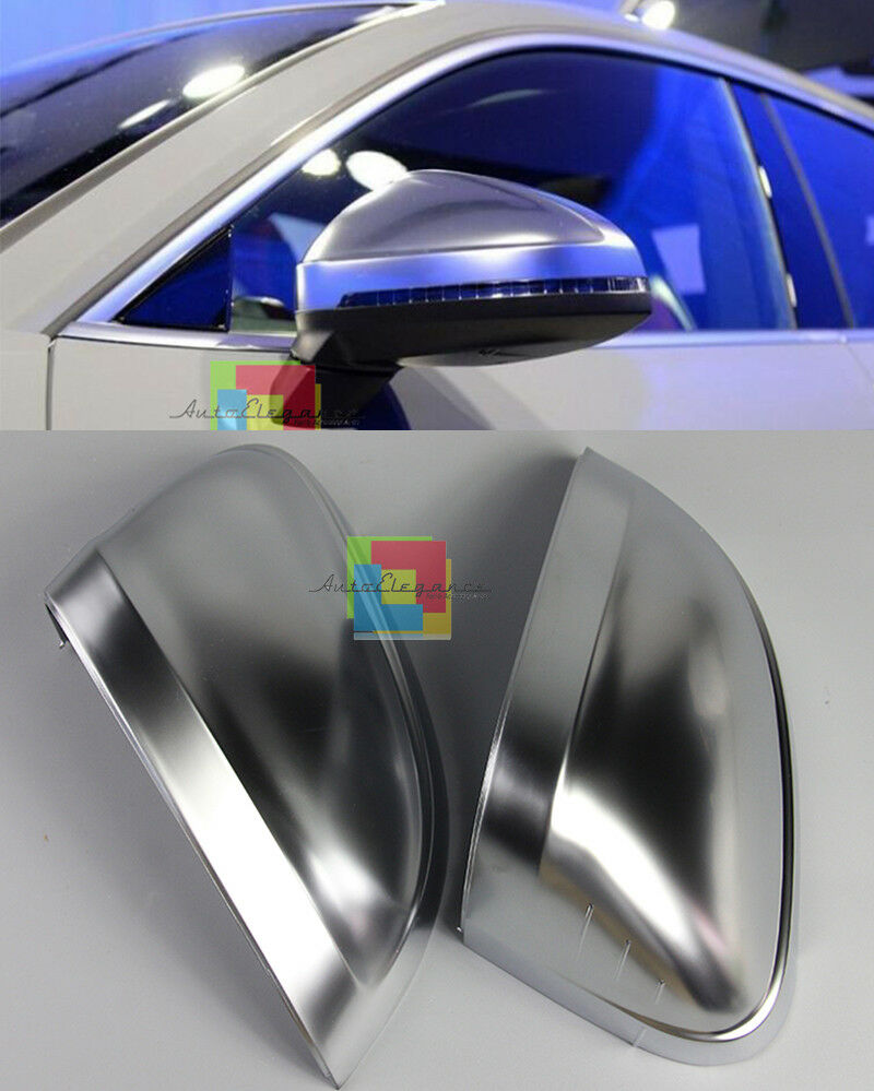 Couvertures Satin&eacute; Miroirs Calottes Miroirs Audi Sline A4 B9 8W 2015-2018