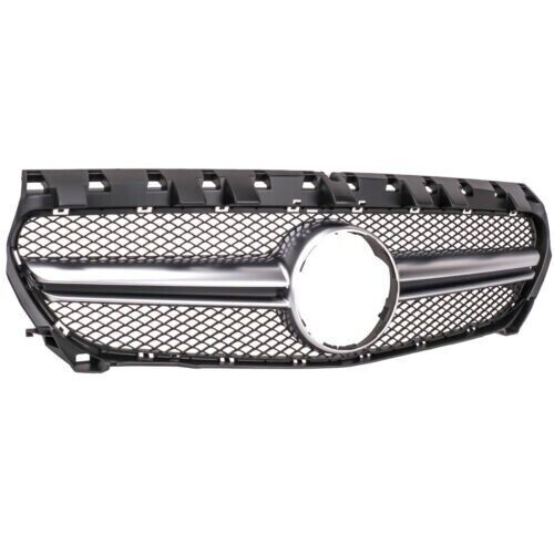 Reejilla Gt Panamericana Adecuado para Mercedes Sport W117 X117 13-16 Plata