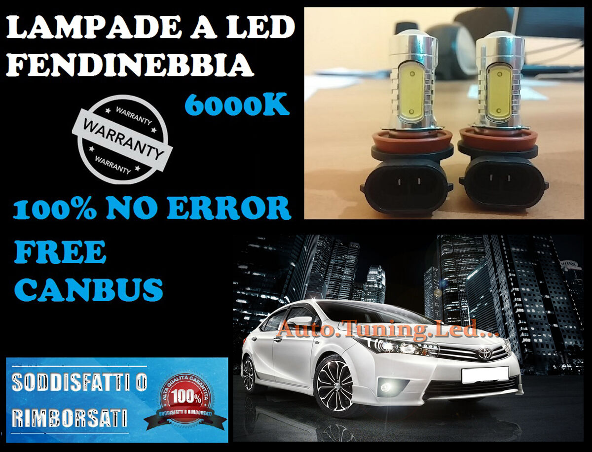 LAMPADE FENDINEBBIA H11 LED CREE CANBUS 6000K MERCEDES CLASSE E W212