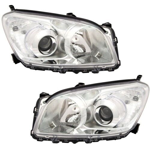 Set di fari anteriori per Toyota RAV4 III 3 2009-2010 H11 HB3 alogeni