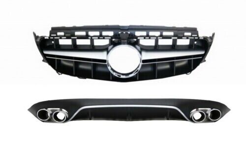 Conseils Diffuseur Grille Chrome Noir pour Mercedes C238 A238 AMG 16+ E53 E63