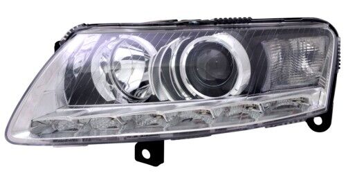 Phare Avant Gauche pour Audi A6 4F 10/08-3/11 X&eacute;non D3S LED + Moteur R&eacute;glable