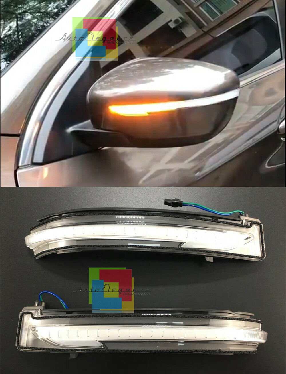 NISSAN MURANO 2015-2019 FRECCE LED DINAMICHE PER SPECCHI LATERALI SCORREVOLI