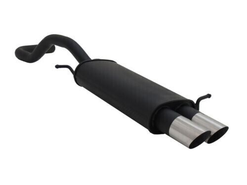 Pot D'&Eacute;chappement Sportif Novus Groupe N ESD 2x 76 MM Design Ms pour Ibiza Type