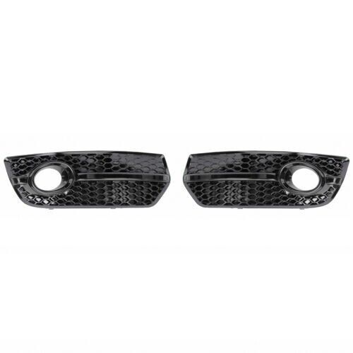 F&uuml;r Audi Q5 8R SQ5 Look Vorne Mof Schwarz Links+Recht Set Gitter Von Ventil