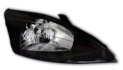 Scheinwerfer Recht f&uuml;r Ford Focus MK1 98-01 Glas Transparent Schwarz 960778