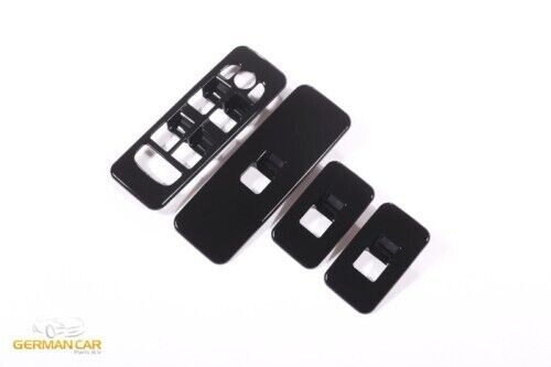 Cadre Noir Brillant Commande L&egrave;ve-Vitre Pour LAND ROVER DISCOVERY SPORT