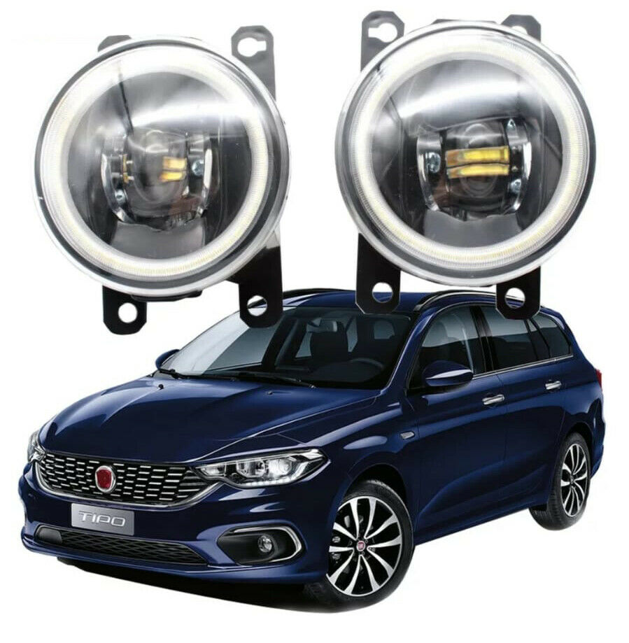 FIAT TIPO 2016+ COPPIA FENDINEBBIA DIURNE ANGEL EYES FULL LED -