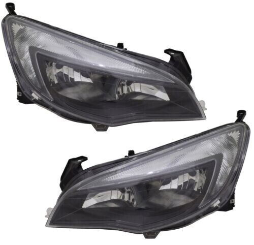 Ensemble De Phare Pour Opel Astra J 2012-2015 Noir H7 LWR Moteur Actionneur