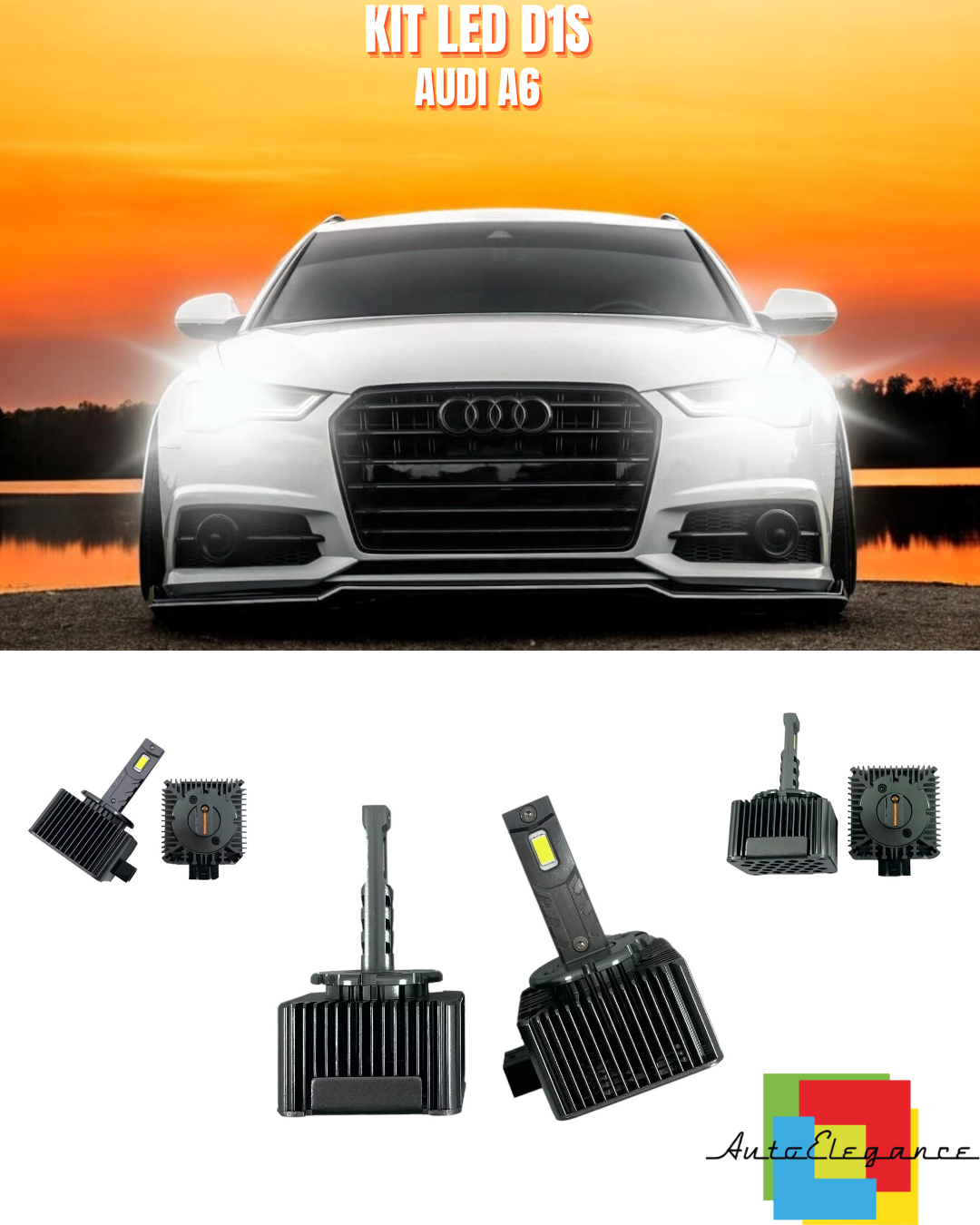 ? Leuchten Abblendlicht D1S LED 6000K Geeignet f&uuml;r Audi A6