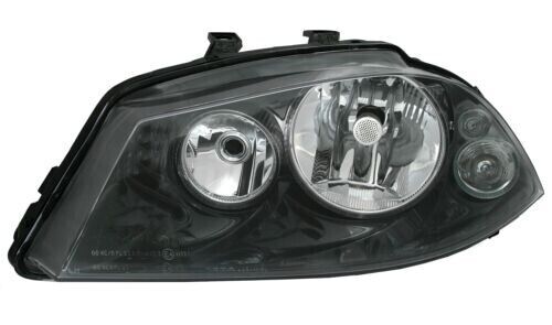 Faro sinistro per Seat Ibiza + Cordoba 6L 2002-2007 H3 H7 Alogeno Nero N