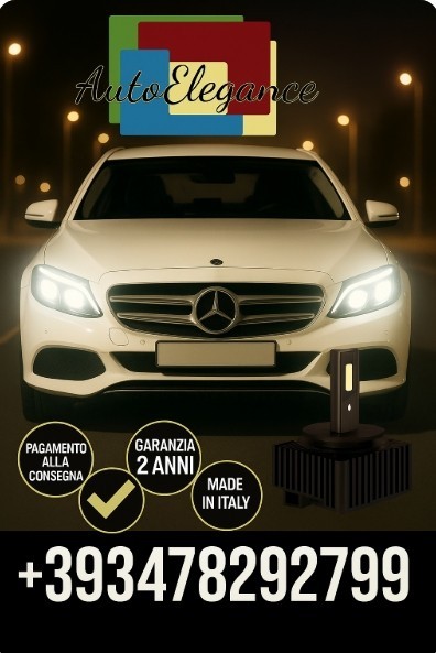 ?KIT LED D1S 6000K BIANCO CANBUS &ndash; Anabbaglianti per Mercedes-Benz Classe S?