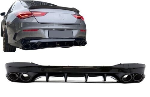 Diffuseur Pour Mercedes CLA X118 C118 Sport Line 19+ CLA45S Look Pack