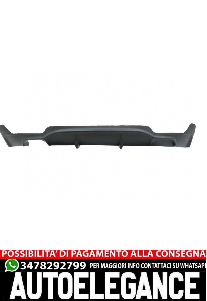 Parachoques Trasero Difusor Adecuado para BMW Serie 4 F32 F33 F36 (2013 Coupe C