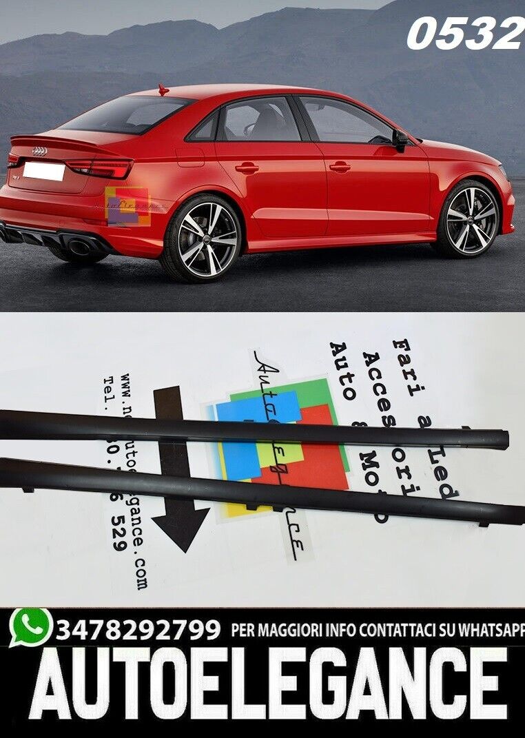 Schweller Geeignet f&uuml;r Audi A3 8V Limousine 2012-2019 Sline